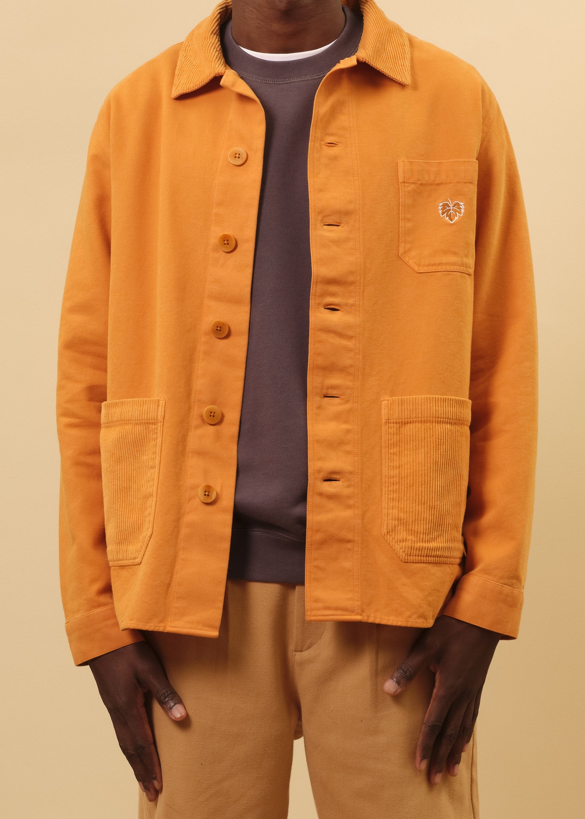 VESTE WORKER BUTTERNUT