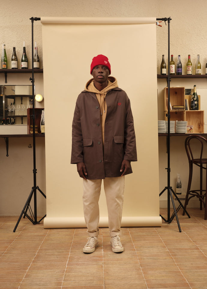 MANTEAU MACKINTOSH KAKI