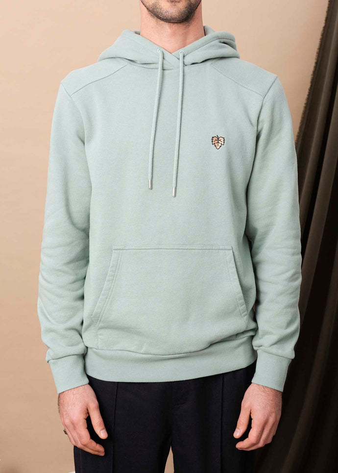 HOODIE CORTON EUCALYPTUS