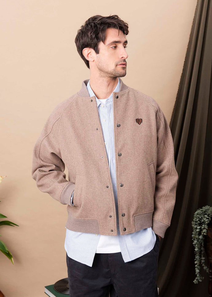 BLOUSON MEURSAULT TAUPE