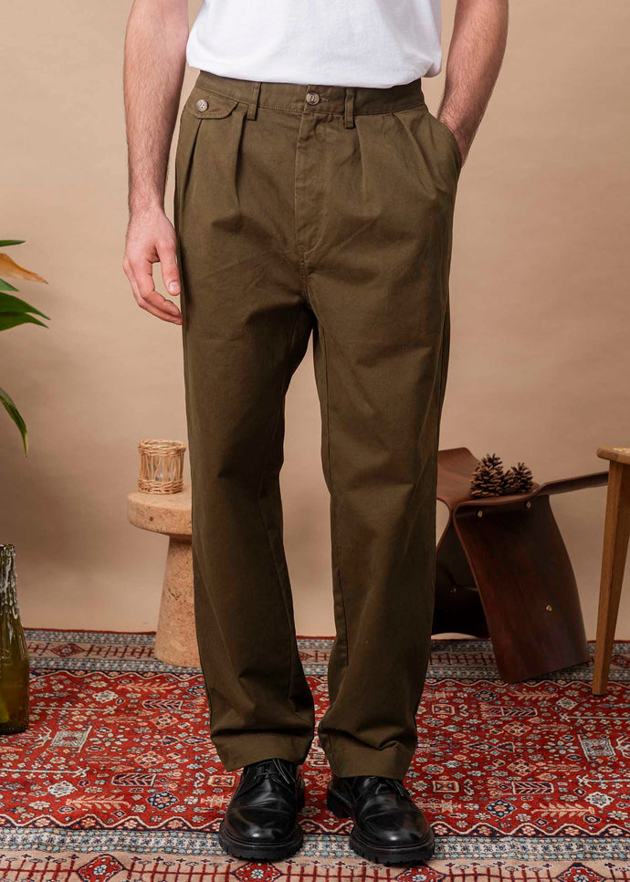 PANTALON PESSAC TWILL KAKI