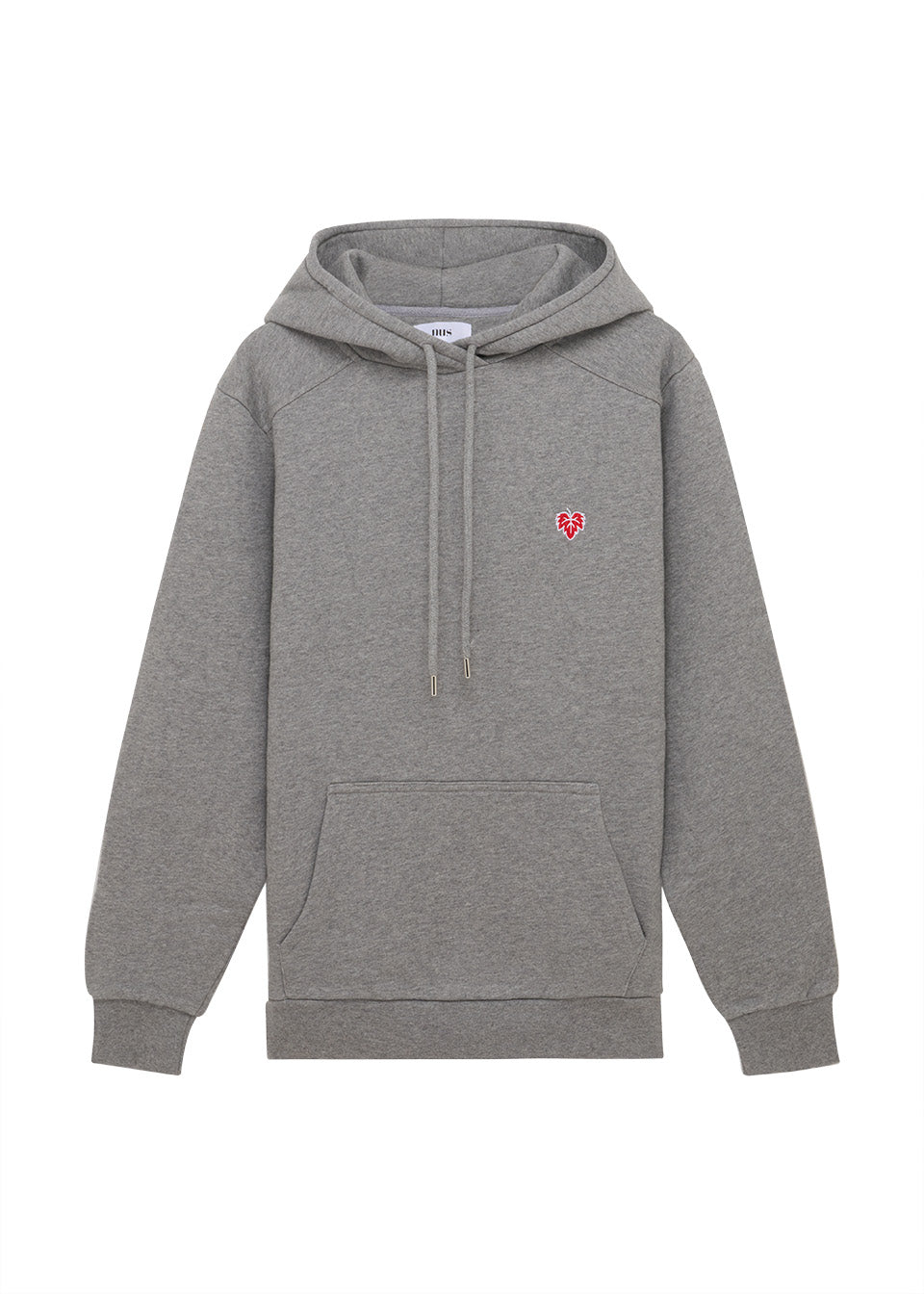 HOODIE CORTON GRIS CHINÉ