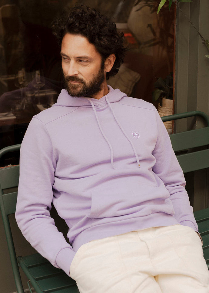 HOODIE VIGNE PARME 100% COTON