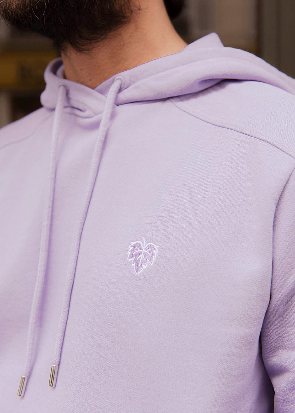 HOODIE VIGNE PARME 100% COTON